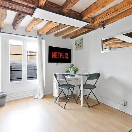 Quartier Saint-michel Notre-dame 4 Free Netflix Apartment *